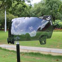 DUTYBOD Football Visor Anti-Fog Scratch Resistant Used For Riddell Speed Flex Helmet- Football Helmet Eye-Shield For Youth&Adult - Multicolor - View 5