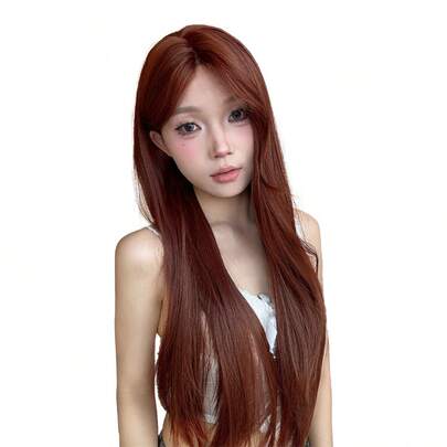 alicegarden Tóc giả dài 32 inch (khoảng 90 cm) với kiểu tóc thẳng tự nhiên, màu đỏ rực rỡ. Thiết kế rẽ ngôi giữa, được làm từ sợi chịu nhiệt để đảm bảo độ bền. Bộ tóc giả này hoàn hảo cho sử dụng hàng ngày, dự tiệc, nhập vai và các buổi tụ họp, mang lại vẻ ngoài tự nhiên và chân thực. Đây cũng là một món quà tuyệt vời dành cho phái nữ.