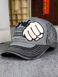 1Pc Unisex Distressed Vintage Adjustable Snapback Baseball Caps  Hip Hop Fitted Caps Men Women Outdoor Autumn Summer Casual Hat - Multicolor - View 24