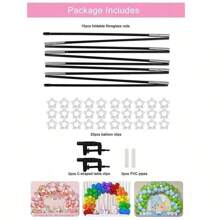 1 Set Table Balloon Arch Kit,Balloon Arch Stand Frame For Different Table Sizes For Birthday Graduation Wedding And Party Decoraitons