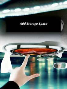 Car Sun Visor Card Holder, Car Storage Hanging Bag, Suitable For Storing Documents, Bills And Other Small Items Of The Document Bag, Multiple Card Slot Design, Easy To Take, Simple Installation For Women Storage Organizer Travel Essentials Back To School Dormitory Storage