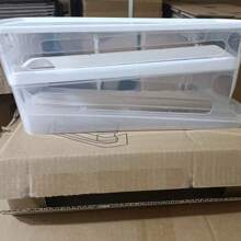 1pc Automatic Double-Layer Egg Holder - 12-14 Eggs Capacity, Hinged Sliding Design, Keeps Eggs Fresh, Non-Food-Contact Plastic, Refrigerator & Kitchen Organizer