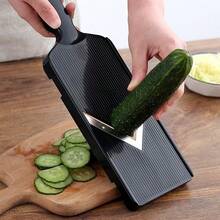 2pcs/1pc Cabbage Grater, Salad Slicer, Multi-Functional Vegetable Shredder And Slicer, Cabbage Shredder, Black/White, Vegetable Slicer, Cabbage Shredder, Salad Cucumber Potato Slicer, Shredder, Salad Shredder Tool, Vegetable Shredder, Kitchen & Dining Accessories, Vegetable Fruit Tools, Chopper And Slicer, Household Essential, Kitchen Essential, Kitchen Useful Tool - Multicolor - View 9