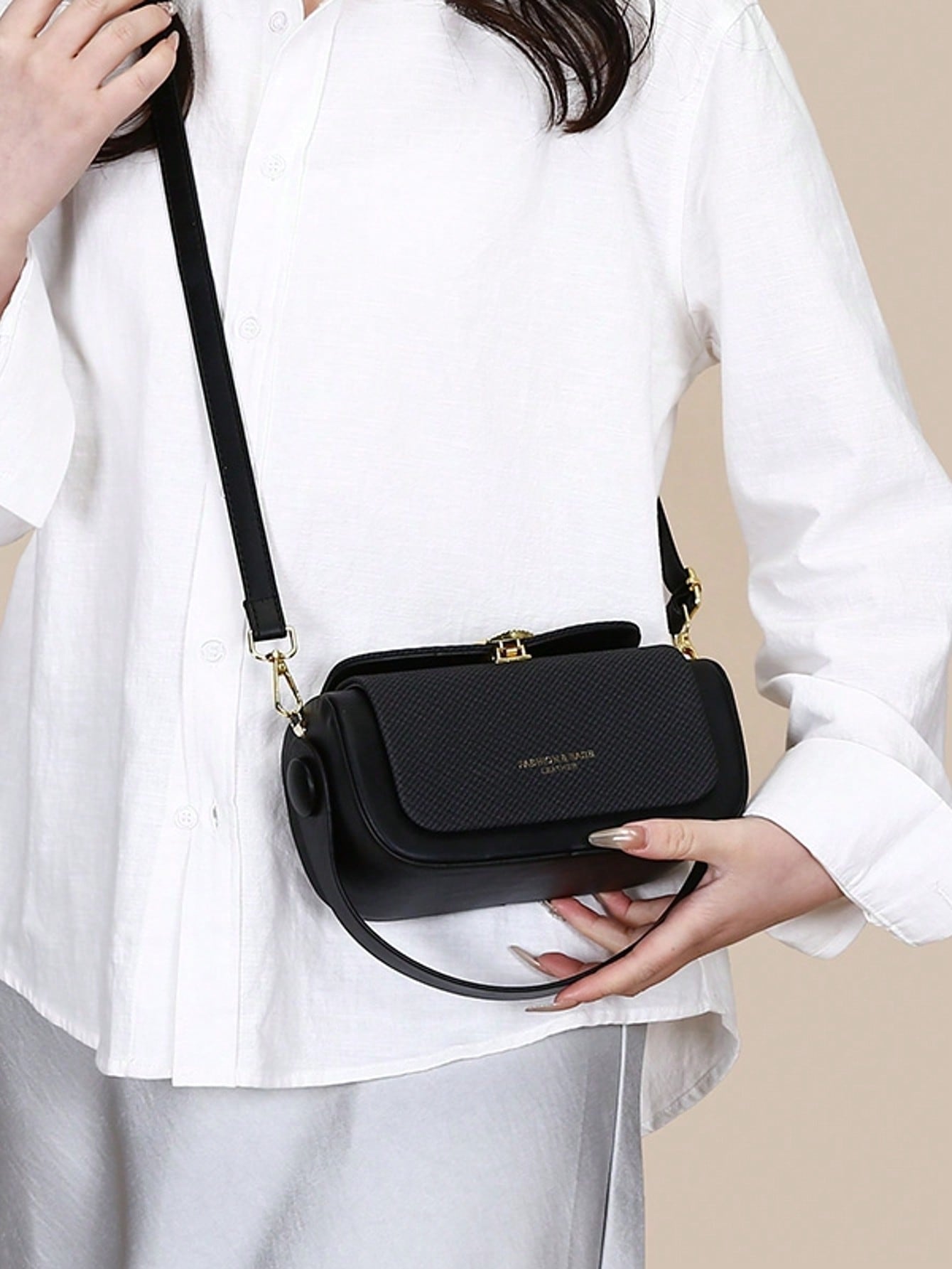 حقيبة كتف نسائية، حقيبة متقاطعة، حقيبة يد مربعة صغ...