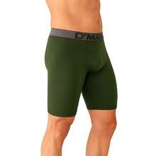 Kit 5 Men's Cycling Boxer Briefs, Wide Elastic, Adult Compression - Assorted Colors - 多種顏色 - 查看 3