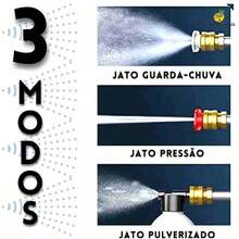 Lavadora Alta Pressão Lava Jato Portátil Recarregável Com Maleta e Acessórios Recarregável Sem Fio para Carros e Jardim - 2 baterias+3 toalhas - View 6