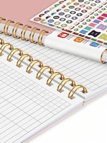 1pc Simple Password Book, Minimalist 52 Sheets Advanced Address Password Manager With Website Password Quick Access Username And Password Storage Perfect For Home Office Internet Computer Logins,Back To School Supplies