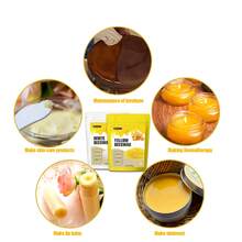 [Arrive In Three Days] 1/2/3 Pack Yegbong Natural Beeswax Particles Multi-Purpose Cosmetics DIY Skin Care Lip Candle - Yellow 100g - View 5