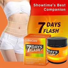 [Springtok]DrBioCare Advanced Hot SweatCreamMoisturizers,Comfort, Skin Repair, Moisture.Skincare,Tighten & Mone Your Skin, Make Skin Smoothanddelicate,7 Days Flash Series - 亮橙色 - 查看 8