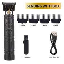 1pc Rechargeable Electric Hair Clipper Beard Shaving Body Hair Trimmer Clippers Electric Hair Cutting Machine Portable Barber Men,300mAh