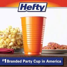 Hefty Party On Disposable Plastic Cups Assorted 16 Ounce 100 Count Pack Of 2 - 什錦顏色 - 查看 2