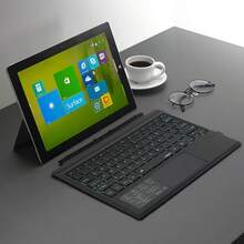TUNKE Surface Pro 3/4/5/6/7 Keyboard Cover - Colorful Backlight - View 3