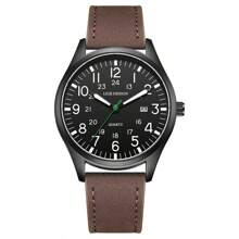 Foxbox Reloj de cuarzo fashion simple LIGE para hombre, reloj deportivo multifuncional para estudiantes, con calendario luminoso disponible en varios colores