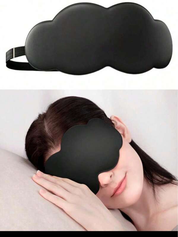 2 Packs(One Each For Black And White) Shading Sleep Eye Mask - Imitation Silk With Cool-Touch, Comfortable Relaxing Eye Cover For Fatigue Relief, Lunch Nap & Night Sleep.X-Pack | Shading Sleep Eye Mask | Imitation Silk Cool-Touch | Fatigue Relief For Nap & Sleep