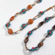 1 chiếc thắt lưng váy đính hạt kiểu Bohemian - Phụ kiện cổ điển đa năng, phù hợp cho các buổi đi chơi thường ngày, đi học, đám cưới và tiệc tùng, trang trí ngày Valentine, quà tặng cho bạn bè nữ. - A - Xem 7