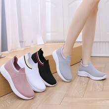 Women Casual Shoes - 黑色 - 查看 2