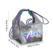 Transparent Waterproof Fashion Backpack Organizer Bag, Luggage Packing Cubes For Clothes, Swimwear, Cosmetics, With Strap, Large Capacity For Outdoor Travel And Toiletries, Waterproof Clear Backpack, Casual Style For Outdoor Sports Or Travel Convenience, School Backpack