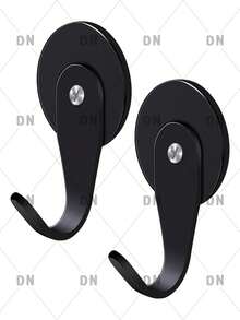 1 pieza Gancho magnético súper fuerte para corona, gancho magnético para refrigerador, gancho magnético a prueba de arañazos, gancho para puerta para cocina y hogar - Soporte magnético de alta resistencia, antideslizante y resistente a la oxidación, fácil de instalar, accesorio versátil para puertas y refrigeradores para decoración estacional, organización ordenada, exhibición elegante, sujeción magnética de alta resistencia, acabado con fricción a prueba de arañazos, ideal para refrigerador, gabinete y puertas de despensa - Multicolor - Ver 9