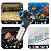 KT THERMO 1 Pc, Infrared Thermometer -50°C To 550°C/58~1022°F, Non-Contact Laser Temperature Gun For Kitchen Baking And Cooking, Frying Oil Temperature Measurement, Kitchen Accessories, Kitchen Gadgets, BBQ Accessories