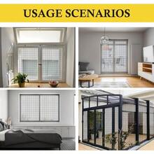 New Fowong Fly Screens For Windows 120cm X 250cm Durable Polyester Window Screen Mesh Mosquito Window Nets To Keep Bugs Out Insect Mesh Replacement Suitable For Windows Doors Or Skylights White - 120X250cm - View 6