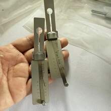 1 件二合一紧急开启工具，民用锁匠撬棒，便携式，高精度专业工具，不适用于所有锁芯