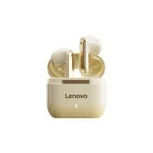 Lenovo Fone de ouvido Bluetooth TA100 semi-intra-auricular 5.4 Air Sense confortável de usar, qualidade de som estéreo HiFi, redução de ruído ativa + modo de jogo ENC, adequado para Apple, Huawei, Xiaomi, Moon Rock White - rocha lunar branca - Visão 1