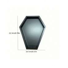 1 套个性化桌面装饰竹耙沙盘、万圣节沙盘装饰、微景观沙盘工艺品、7 件万圣节和圣诞树装饰 - 亚克力哥特式蝙蝠悬挂装饰，用于节日展示，无需电源，无羽毛配件，适用于家庭和派对装饰