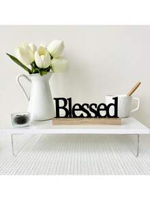 1pc Inspirational Home Decoration Farmhouse Dining Table Home Decoration Home Living Room Office Center Ornaments, With Modern Style And Creativity In Craftsmanship Design, Simple Desktop Decorations. - BLESS - View 8
