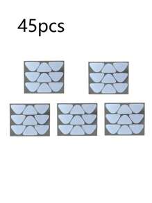 90片硅胶抗皱贴，适用于额头和笑纹，无香料，无酒精，无需电源或电池，适合所有肤质的护肤解决方案，男女通用 - 彩色 - 查看 15