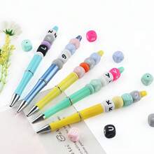 15件/26件，12MM灰色字母（A-Z）硅胶方珠，适合DIY手工吊坠装饰，适合DIY珠宝制作、钥匙扣、手链、挂绳和笔珠，钥匙扣制作材料 - 彩色 - 查看 3