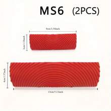 4 PCS Set Of Wood Grain Brush Tool Rubber Roller, DIY Art Wallpaper And Paint Polishing, Wood Grain Texture, Suitable For Home Decoration And Art Embossing, Non-Electric Handheld Brush Tools, ArtPro Synthetic Wood Grain.