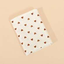 1 件婴儿襁褓毯，适合男孩和女孩，接收毯，柔软透气的新生儿襁褓包，柔软透气的襁褓，双层吸水婴儿襁褓包