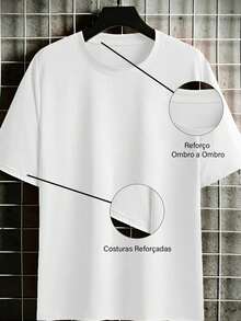Camiseta Masculina The Boston Streewear Camisa Básica Algodão Unissex Estampada - OffWhitee - Visão 3