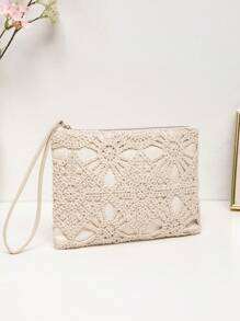 1 件女士腕带钱包手拿包，适合女士、女孩、晚餐、晚会、派对、购物、日常通勤、旅行和其他场合