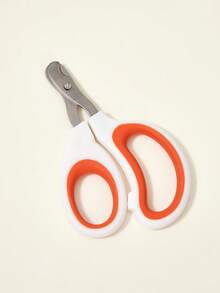 PETSIN 1pc Rounded Hole Pet Nail Clippers To Protect Nail Vessels, Pet Grooming Nail Trimmer - Multicolor - View 2