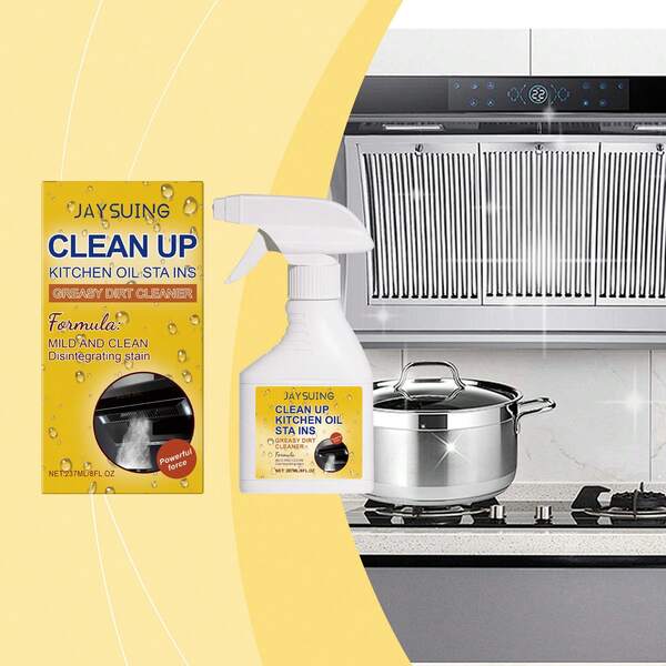 Nettoyant dégraissant de cuisine, nettoyant pour plaques de cuisson et hottes pour l'élimination des huiles et des graisses