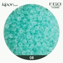 50 peças de 6mm Contas em Forma de Roda de Vidro, Contas Lentilhares, Pingentes de Jade em Formato de Disco, Contas de Pedra Ábaco em Disco, Contas Soltas Planas Redondas de Jade Vibrantes para Pulseira, Colar, Brinco, Pingentes de Celular, Suprimentos para Criação de Joias