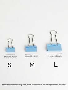 各种尺寸彩色回形针、办公和学校用品、彩色回形针、蝴蝶夹、凤尾夹