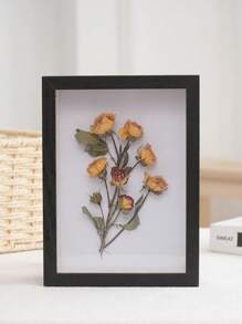 1 个镂空装饰相框，3 厘米/1.18 英寸深，水平/垂直展示，非常适合 DIY 工艺品、干花、照片、生日、婚礼、周年纪念、毕业典礼、情人节、母亲节礼物 - 仅相框、桌面相框 | 经典相框