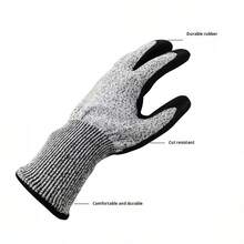1 Pair - Specialized Anti-Slip And Warm Five-Finger Design Nylon Rubber Water Sports Gloves For Sea-Watching, Diving, Snorkeling, And Surfing - Suitable For Both Men And Women, Warm, Anti-Slip, Flexible Gloves, Suitable For Spearfishing, Swimming, Rafting, Kayaking, Paddling, Water Skiing, And Diving. - L - View 7