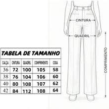 LIU ME Women's Tailored Trousers With Fake Pocket – High Waist And Wide Leg Pants - Màu be - Xem 3