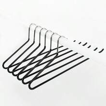 10pcs Non-Slip Pants/Jeans Hangers - Space Saving Open Design Clothing Racks - Sturdy Metal Pant Hangers - Multicolor - View 8