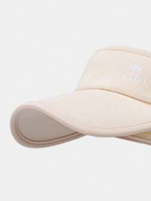 CAMEL CROWN Running Sun Hat Women's Sports Outdoor Empty Top Sun Protection Golf Marathon Tennis Hat - Pale Apricot Color - View 4