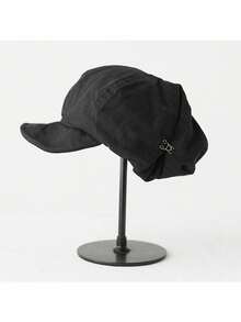 1顶女士时尚设计师冬季贝雷帽，复古贝雷帽，女帽，女士软帽，报童帽（随机金属扣），头围22.5英寸（随机小圆金属扣） - 皮標報童帽 - 查看 18