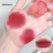 1 件可爱熊和兔子毛茸茸润唇膏钥匙扣，哑光光泽唇彩，适合日常使用 - 彩色 - 查看 15