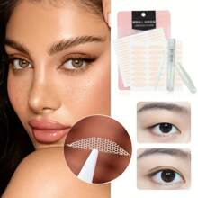 960片装网状蕾丝双眼皮贴隐形不肿眼部美容贴