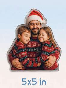 1 قطعة مغناطيس ثلاجة شخصي مخصص بصور، هدايا صور عائلية شخصية، مغناطيسات ثلاجة مع صور، مغناطيسات ثلاجة مخصصة، مغناطيسات ثلاجة بصور كلاب وقطط مميزة، مغناطيسات ثلاجة أكريليك بأشكال غير متماثلة، ديكورات منزلية دافئة وجميلة وخاصة، هدايا شخصية، هدايا عيد الزواج، هدايا خاصة، هدايا المناسبات، ديكور عيد الميلاد، لتدشين المنزل - متعدد الألوان - مشاهدة 13