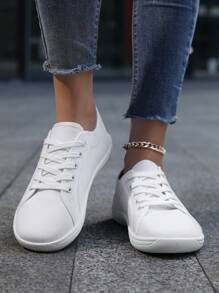 Neue breit geschnittene, atmungsaktive, rutschfeste, leichte Outdoor Sportschuhe zum Angeln, Unisex minimalistische Schnür Wanderschuhe mit rundem Zehenbereich