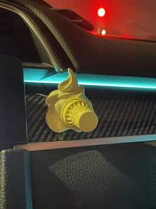 Dekorativer Ornament eines umgestürzten Eiswagen, Aufkleber als Außenzubehör für Elektrofahrrad/Motorrad/Auto - Verschiedenfarbig - Übersicht 5