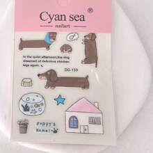 1 韩国猫咪时钟滴管贴纸可爱3D果冻电脑iPad手机外壳DIY材料贴纸 - 彩色 - 查看 10